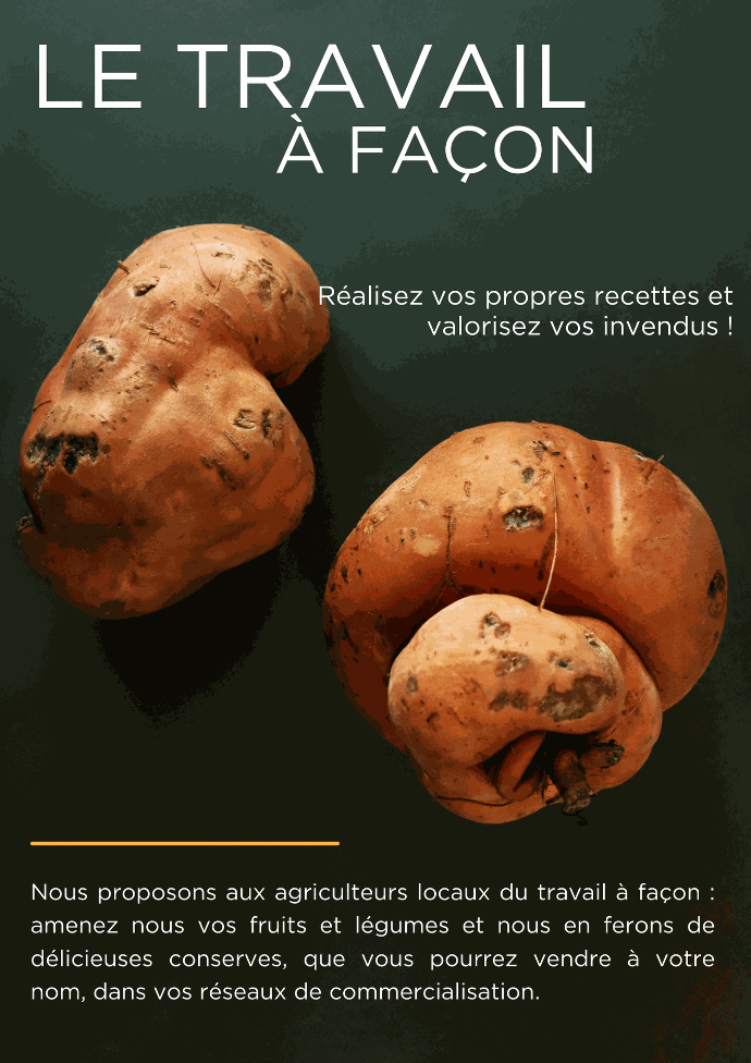 flyer travail à façon