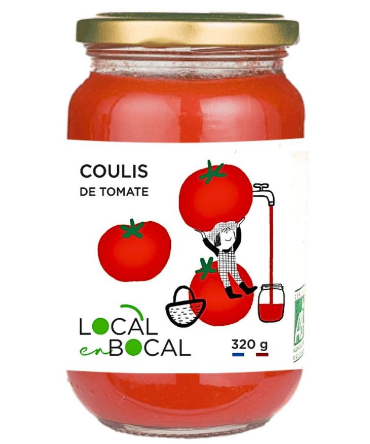 Coulis de tomate Bio - Local en Bocal (320g)