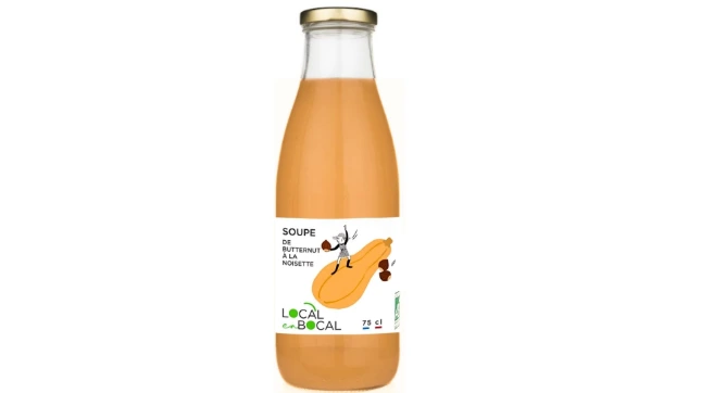 Soupe de butternut à la noisette Bio - Local en Bocal (75cl)