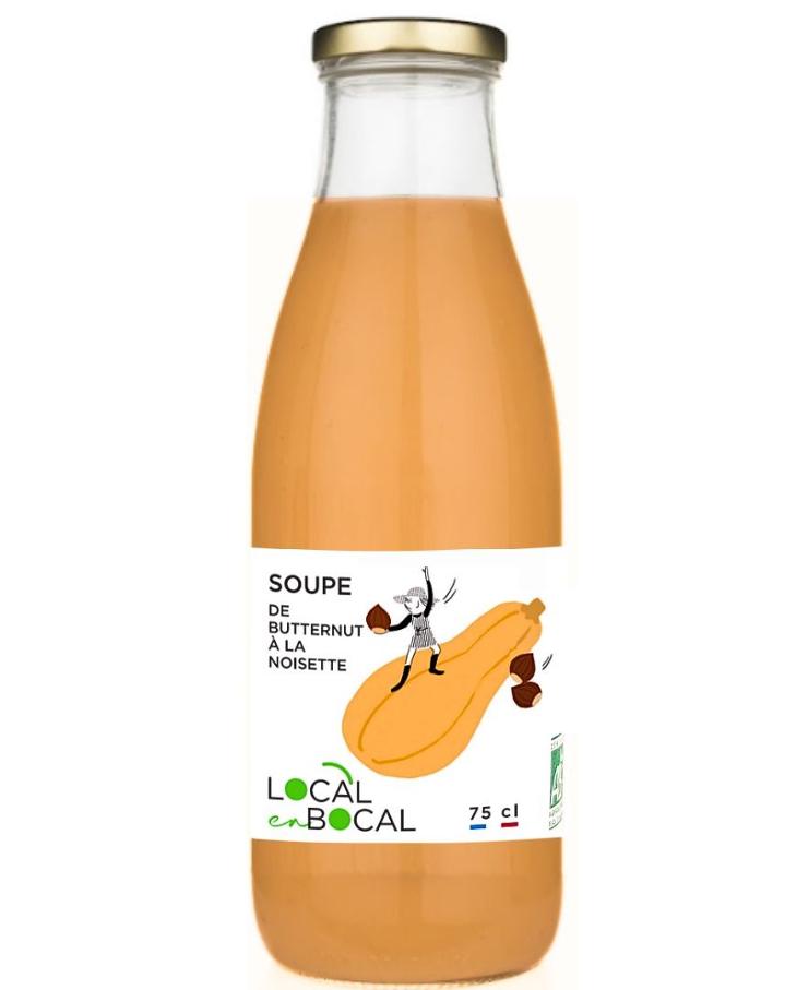 Soupe de butternut à la noisette Bio - Local en Bocal (75cl)