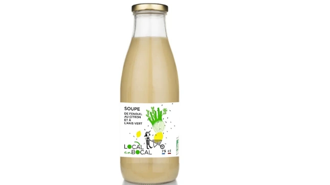 Soupe de fenouil au citron et à l'anis vert Bio - Local en Bocal (75cl)