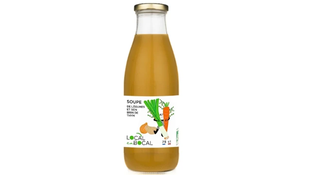 Soupe de légumes et son brin de thym Bio - Local en Bocal (75cl)