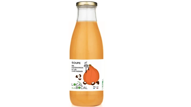 Soupe de potimarron châtaigne Bio - Local en Bocal