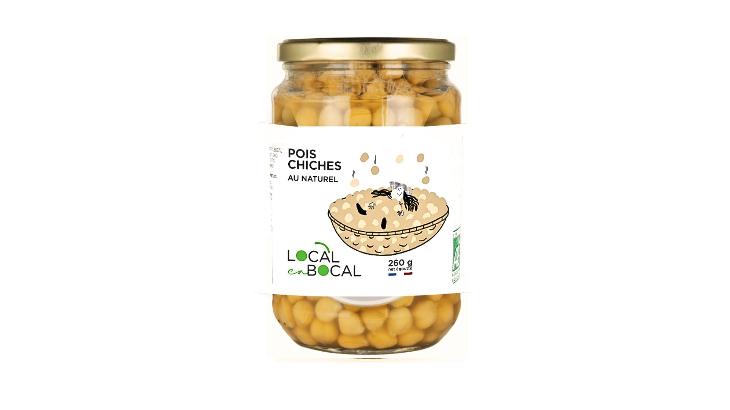 Pois chiche au naturel Bio - Local en Bocal (260g)