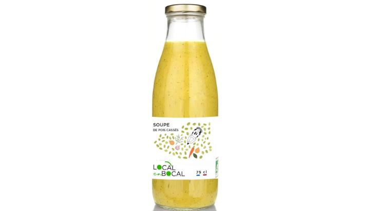 [SP 75 Pois cassé] Soupe de pois cassé Bio - Local en Bocal (75cl)